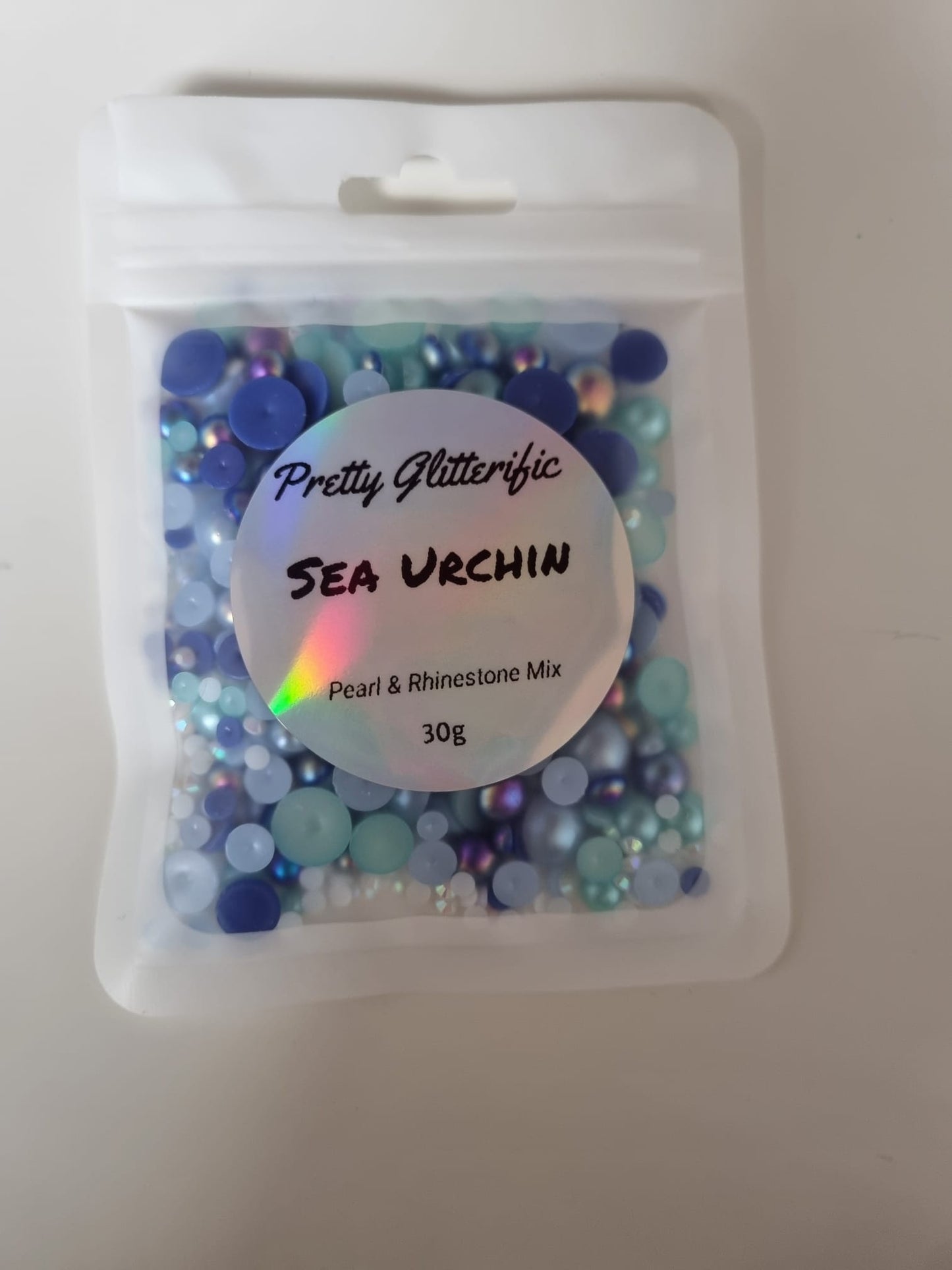 Sea Urchin Pearl & Rhinestone Mix