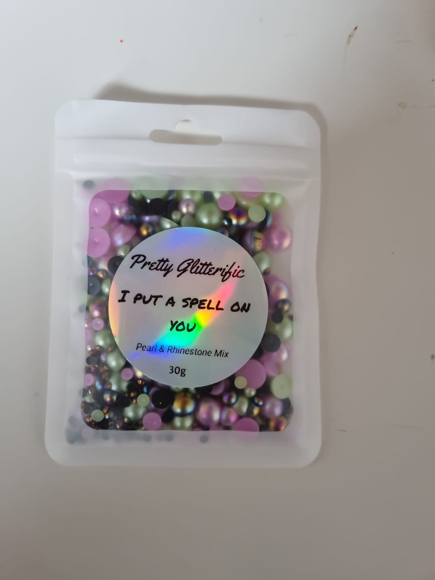 I Put A Spell On You Pearl & Rhinestone Mix