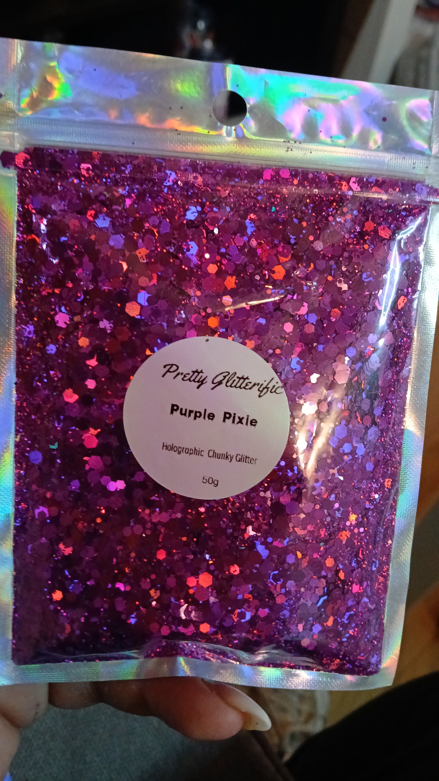 Holographic Chunky glitter