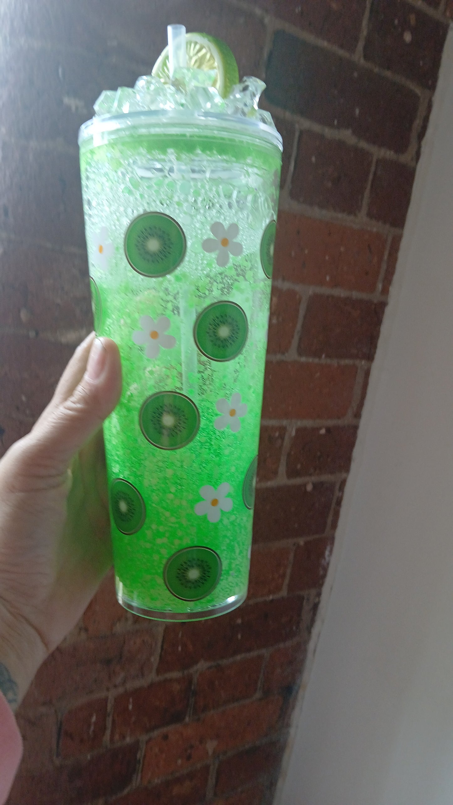 Limes Glitter 24oz Snowglobe