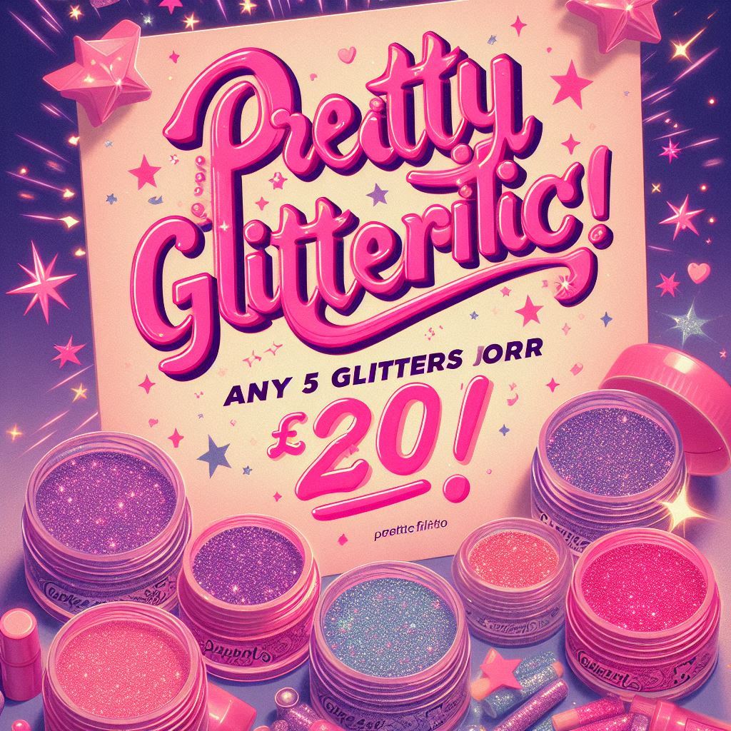 5 for £20 Pearl iridescent