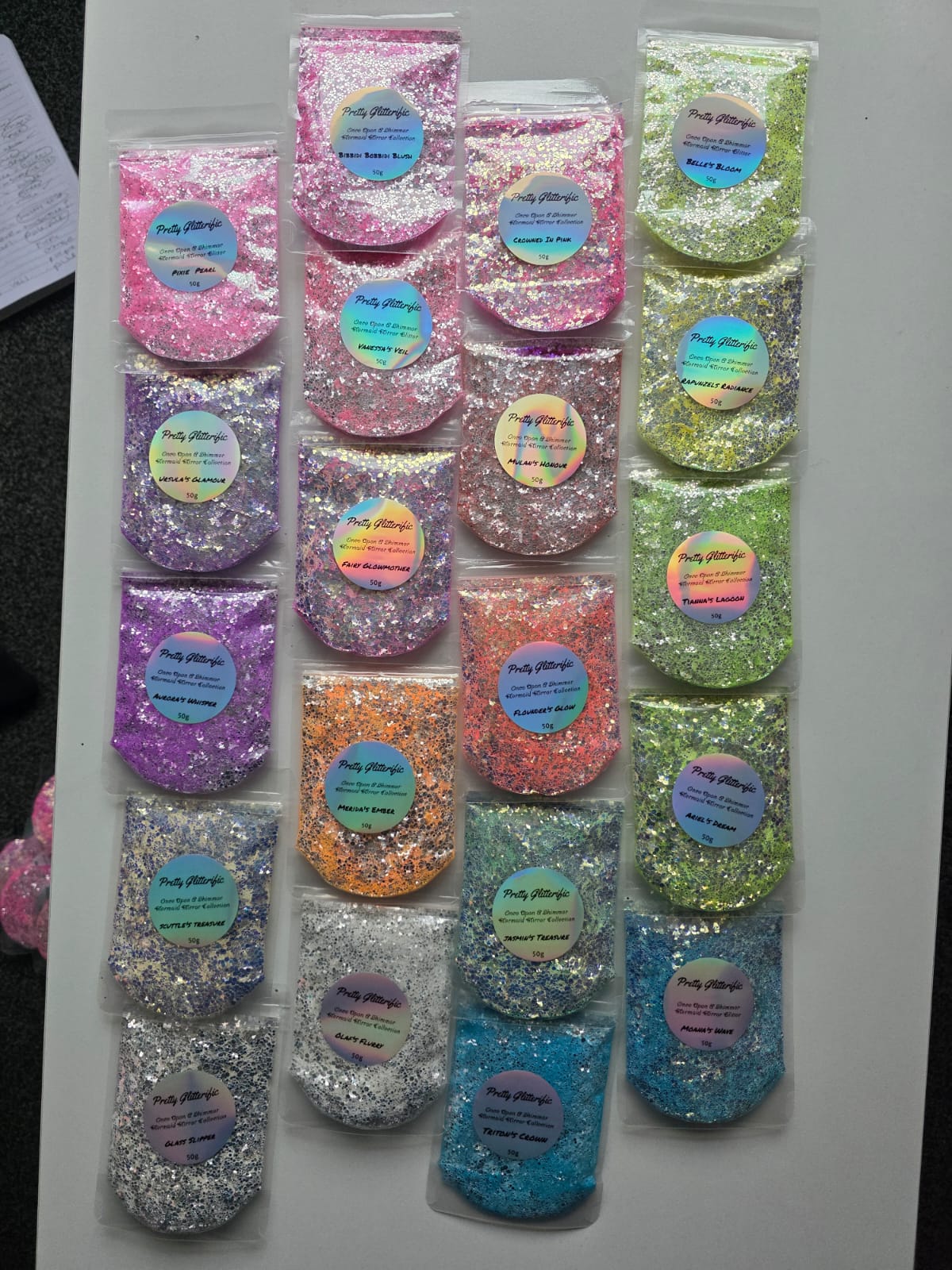 Once Upon A Shimmer -mermaid mirror glitter