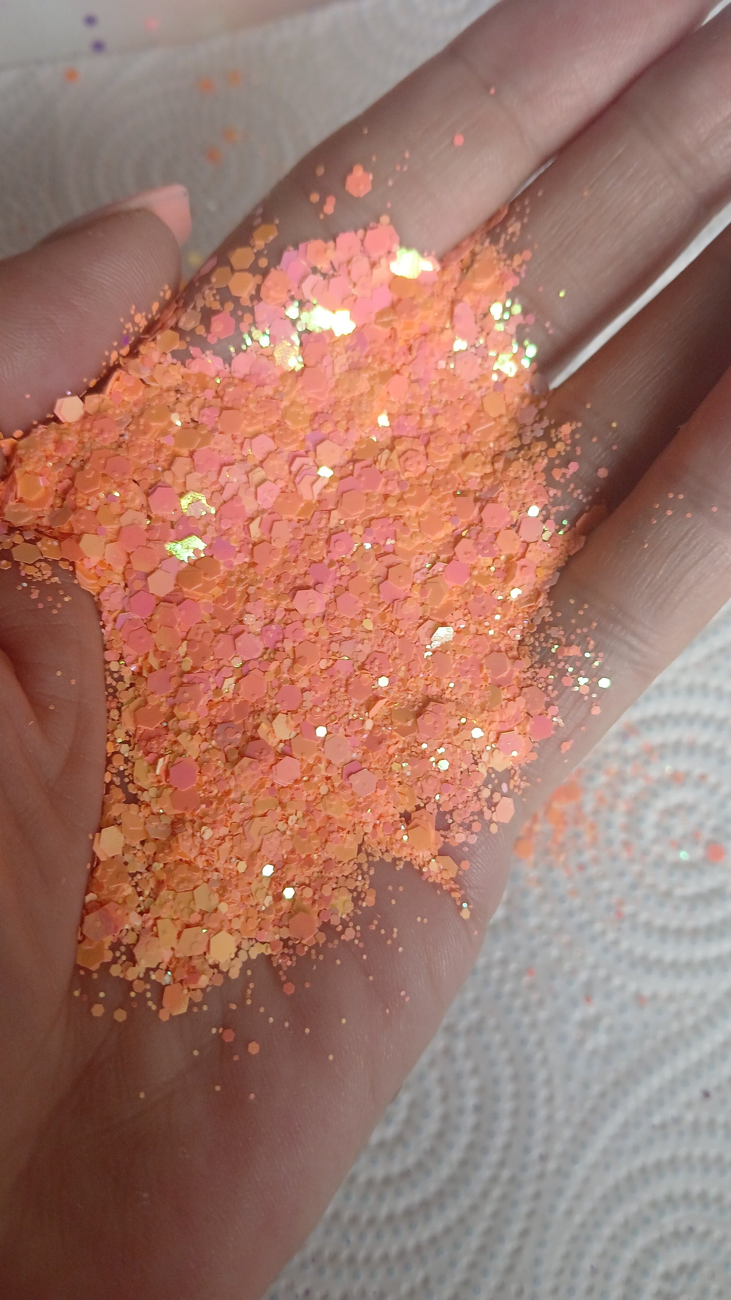 Rainbow Pastel Chunky Glitter