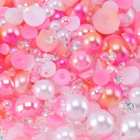 Princess Pearl & Rhinestone Mix