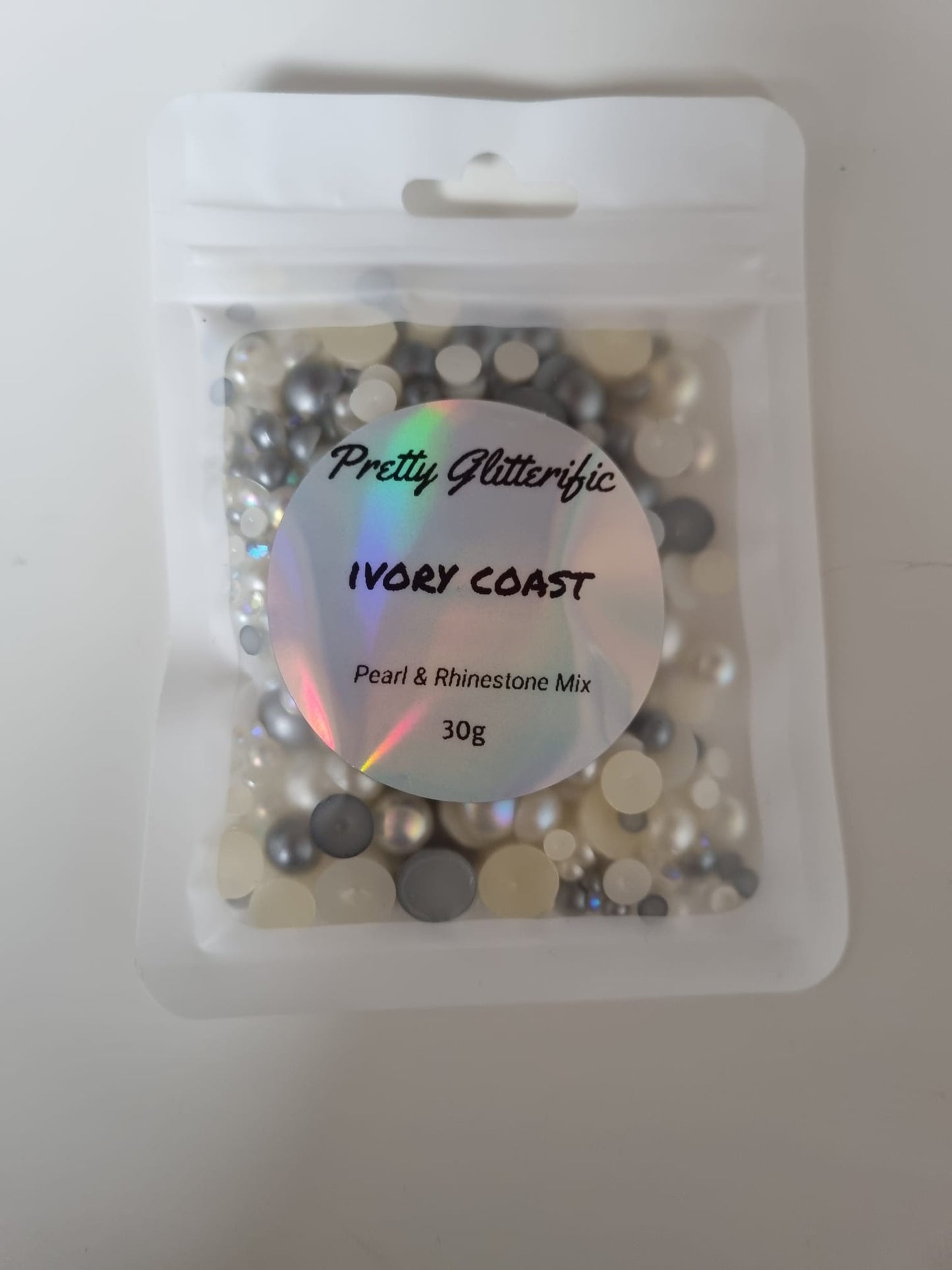 Ivory Coast Pearl & Rhinestone Mix
