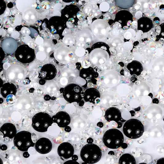 Humbug Pearl & Rhinestone Mix