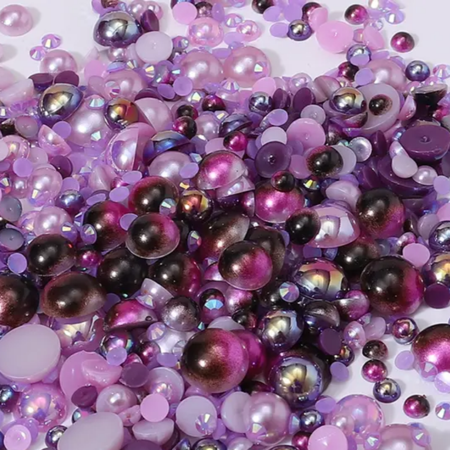 Love Me or Hate Me Pearl & Rhinestone Mix