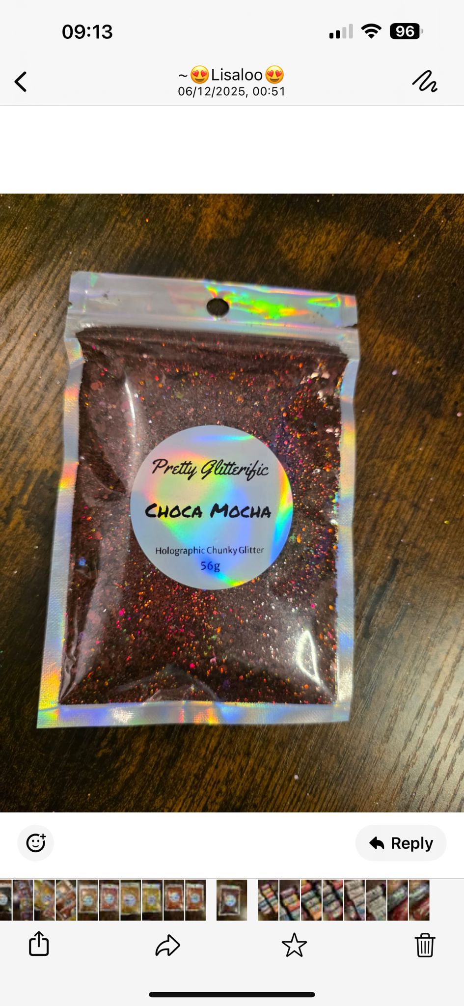 Holographic Chunky glitter