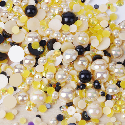 Bee Kind Pearl & Rhinestone Mix