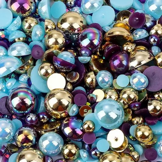 To The Moon Pearl & Rhinestone Mix