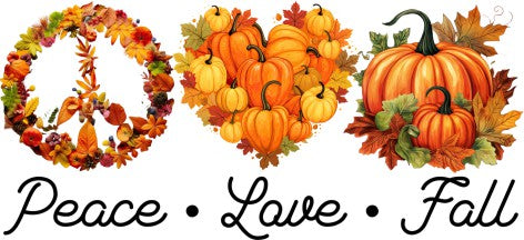 Peace Love Fall