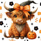 Cute Halloween Cow