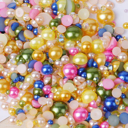 Dolly Mixture Pearl & Rhinestone Mix