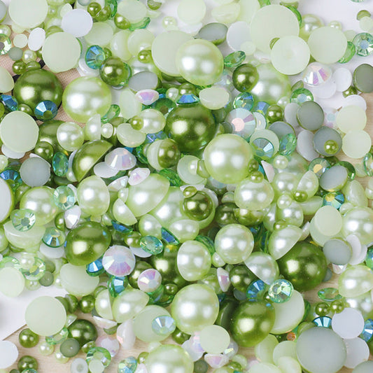 Enchanted Forest Pearl & Rhinestone Mix