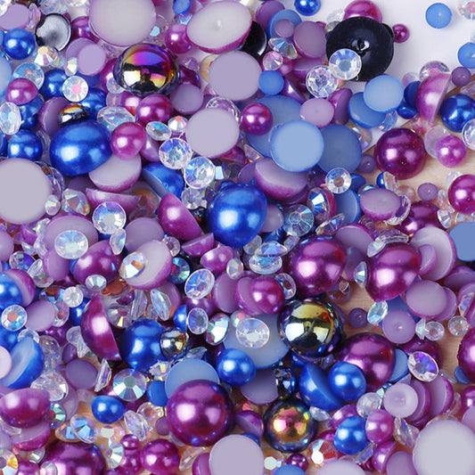 Zodiac Pearl & Rhinestone Mix