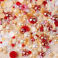 Berry Bliss Pearl & Rhinestone Mix