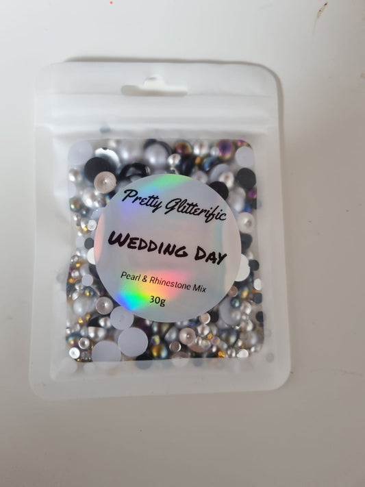 Wedding Day Pearl & Rhinestone Mix