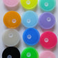 Coloured 16 oz lids