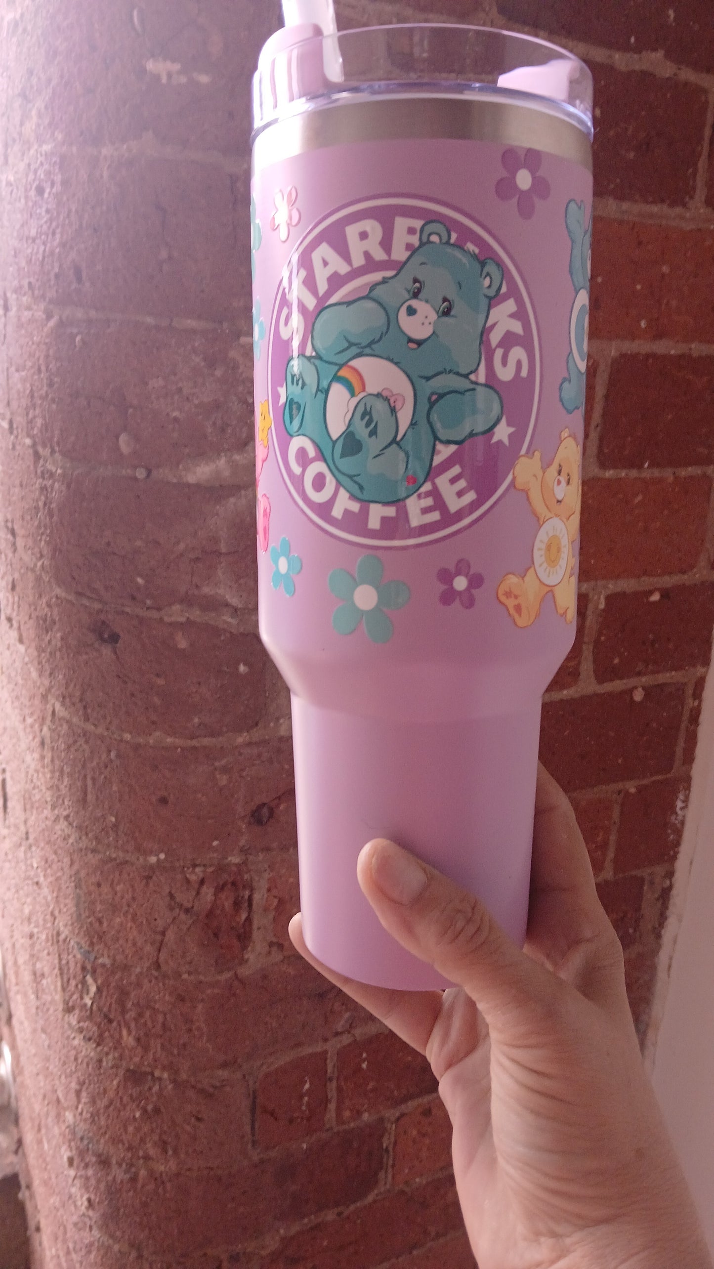 Care bears Cute 40oz tumbler