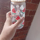 Watermelon 16 oz glass libbey