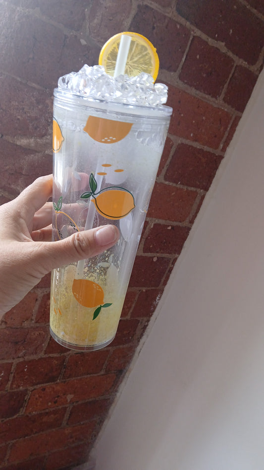 Lemons Glitter 24oz Snowglobe