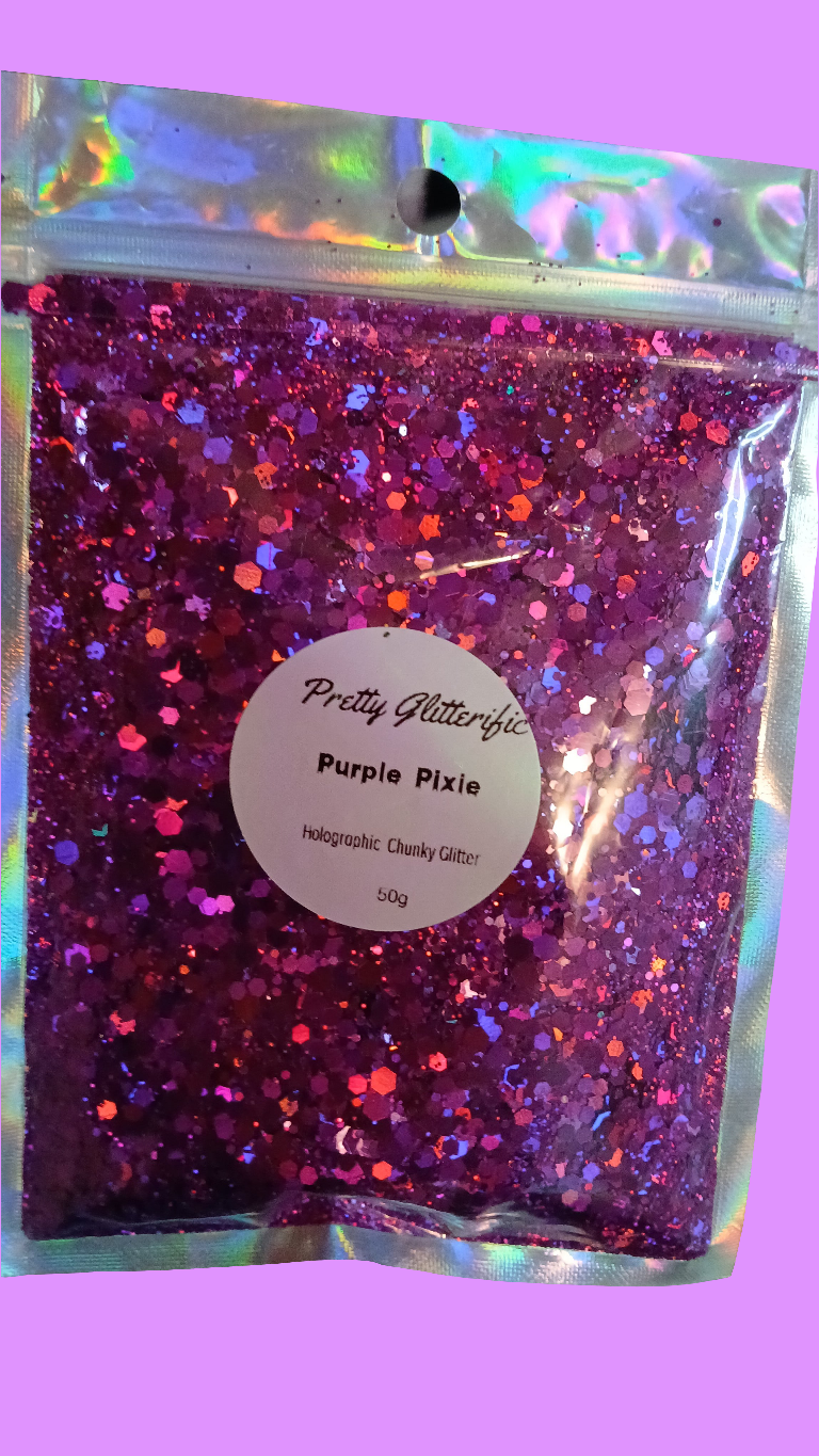 Holographic Chunky glitter