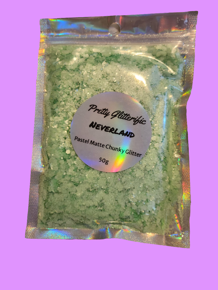 Neverland Pastel Matte Chunky Glitter