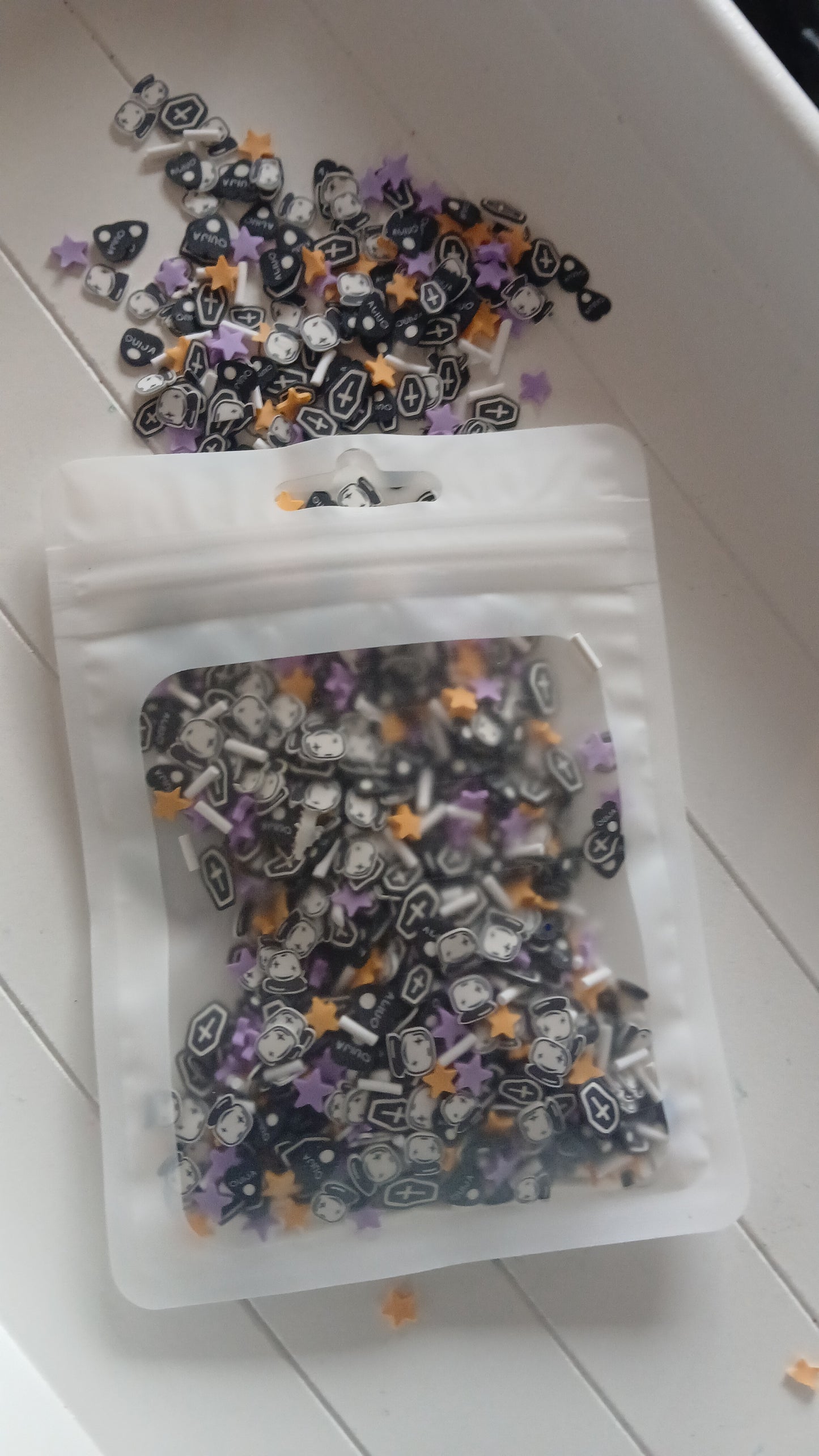 Coffin Confetti Polymer Mix 30g