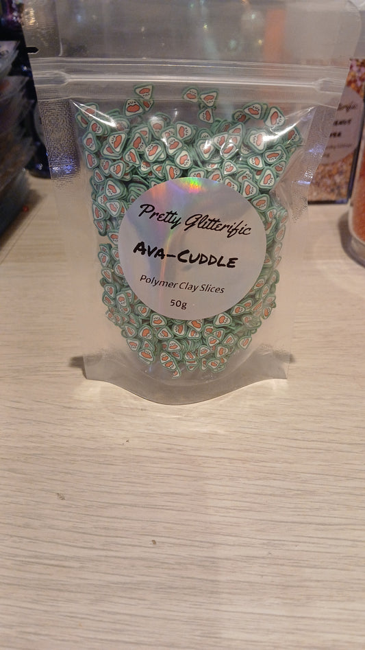 Ava-Cuddle Polymer Clay Slices 50g