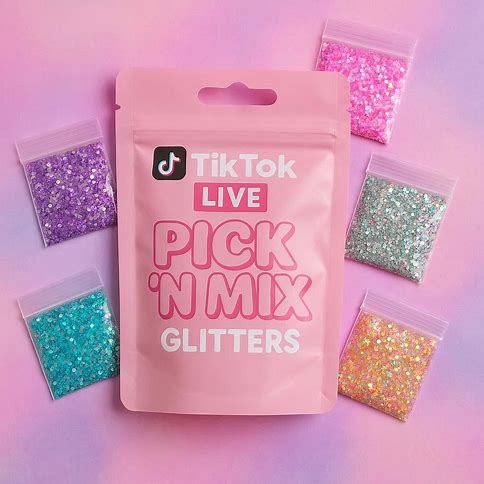Tiktok Live Pick and Mix Glitters