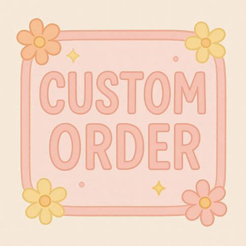 Custom order G