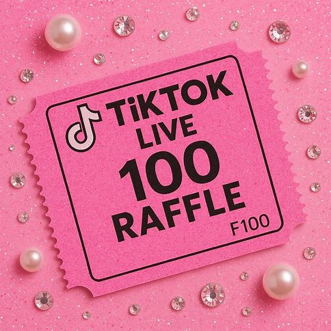Tiktok Live £100 Mystery raffle
