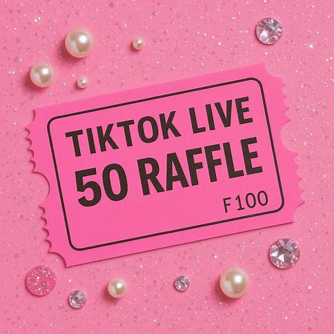 Tiktok Live £50 Mystery raffle