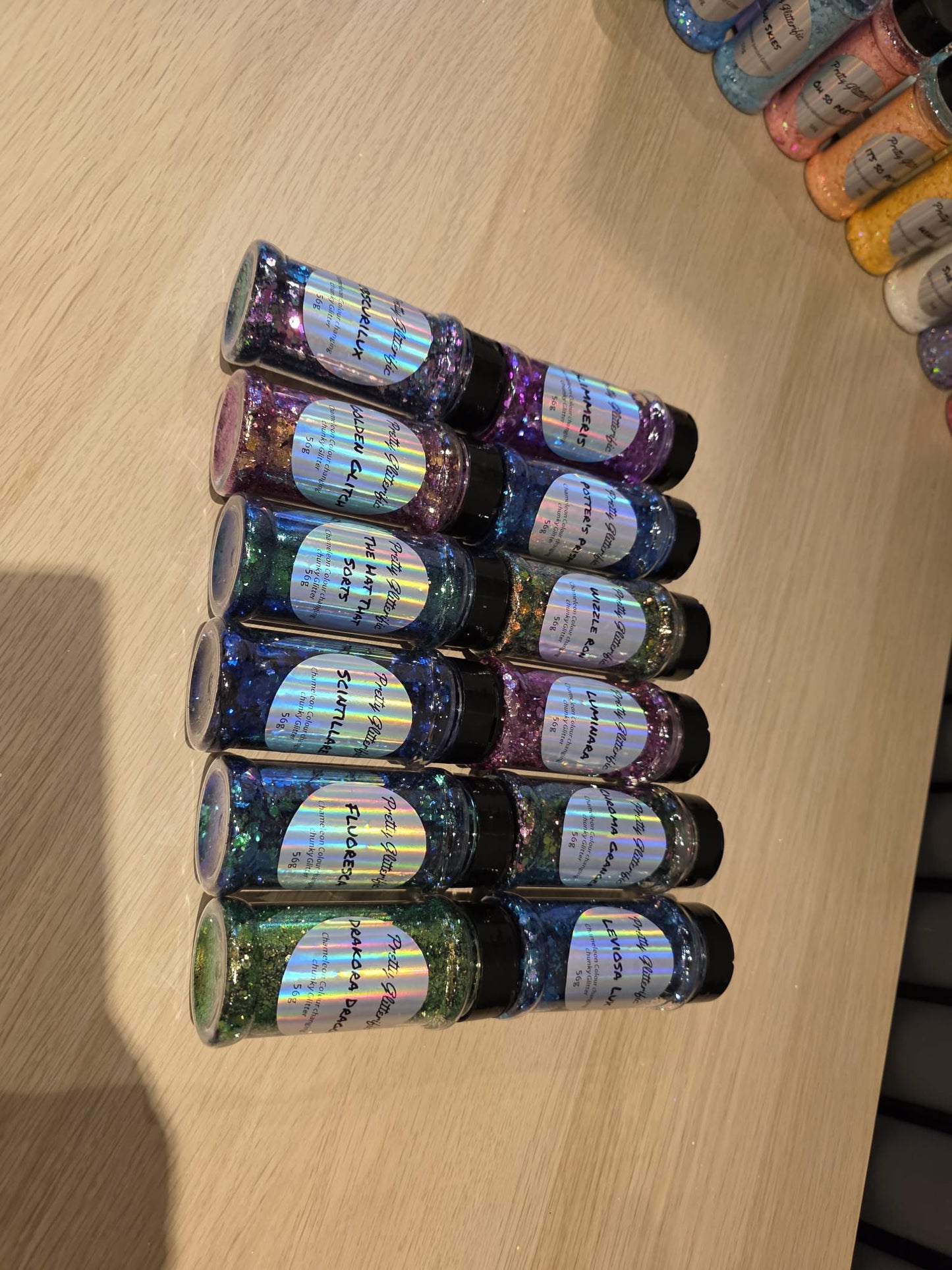 The "Spellbound Collection" -Colour Changing Glitter